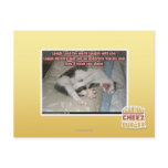 Laugh and the world laughs with you postcards