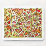 Laugh Word Art Mousepad