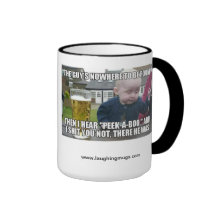 Laughing Baby Peek A Boo Mug