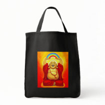 Laughing Buddha Tote Bag
