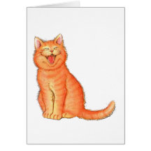 laughing cat/all occasion card