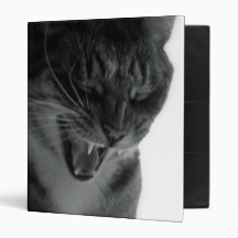Laughing Cat Binder
