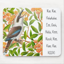 Laughing Kookaburra Mousepad