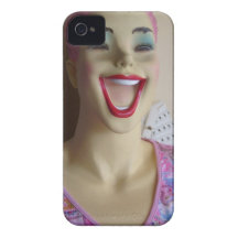 laughing mannequin iPhone 4 covers