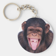 Laughing Monkey Keychain