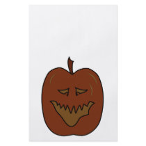 Laughing Pumpkin Cartoon. Dark Colours. Custom Flyer