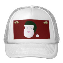 Laughing Santa Hat (Green)