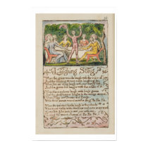'Laughing Song', plate 26 from 'Songs of Innocence posters