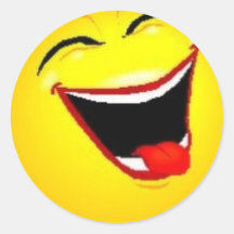 Laughter Smiley Sticker