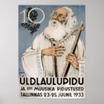 Laulupidu, Vanamuine Poster 1933 posters