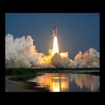Launch of Space Shuttle Columbia (STS-28) posters