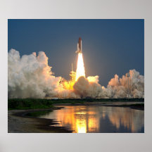 Launch of Space Shuttle Columbia (STS-28) Posters