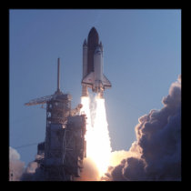 Launch of Space Shuttle Columbia (STS-28) posters