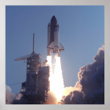 Launch of Space Shuttle Columbia (STS-28) Print