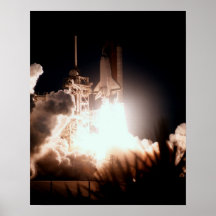 Launch of Space Shuttle Endeavour (STS-77) Posters