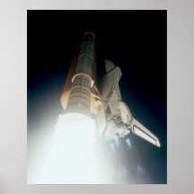 Launch of Space Shuttle Endeavour (STS-77) Print