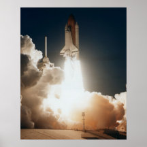 Launch of Space Shuttle Endeavour (STS-77) Posters