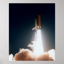 Launch of Space Shuttle Endeavour (STS-77) Print