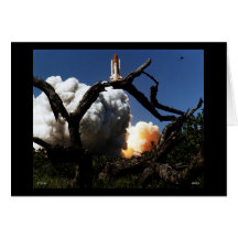 Launch of Space Shuttle STS-83 Cards