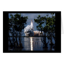 Launch of the Space Shuttle STS-80 Greeting Cards