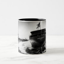 Launching of the Edmund Fitzgerald  6-8-1958 (#3) Mug