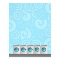 Laundromat Letterhead letterhead