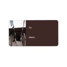 Laundry brown Gift Tag Labels