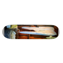 Laundry Day Custom Skateboard