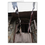 Laundry grey Note Card
