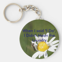 Laundry Keychain