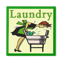 Laundry Lady Magnet