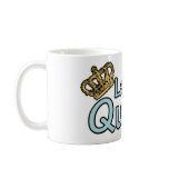 Laundry Queen with Crown Mugs