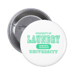 Laundry University Button
