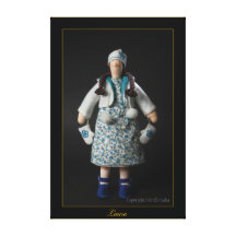 Laura II - Stretched Canvas Print