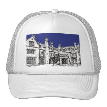 Laurel Hall wedding venue blue Mesh Hat