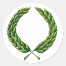 Laurel Wreath Stickers