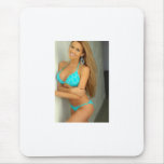 Lauren Jones Blue Bikini mousepads