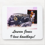 Lauren Jones Handbags Mouse Pad