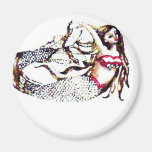 Laurier de sirène - école de sirène - CricketDiane Magnets Pour Réfrigérateur