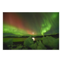 L'aurore Borealis Photos Sur Toile