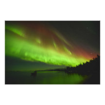 L'aurore Borealis Photos Sur Toile
