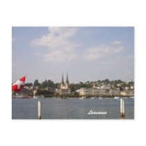 Lausanne-Lake Geneva Postcard