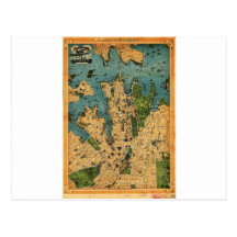 L'Australie Nouvelle-Galles du Sud Sydney 1922 Cartes Postales