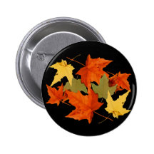 L'automne colore le bouton badges