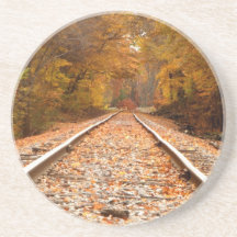L'automne dépiste le caboteur dessous de verre