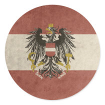 L'Autriche vintage autocollants