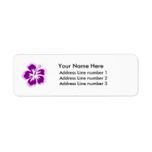 lavander flower Label
