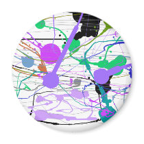 Lavendar Carousell Magnet
