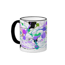 Lavendar Carousell Mug