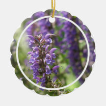 Lavendar Flower Ornament